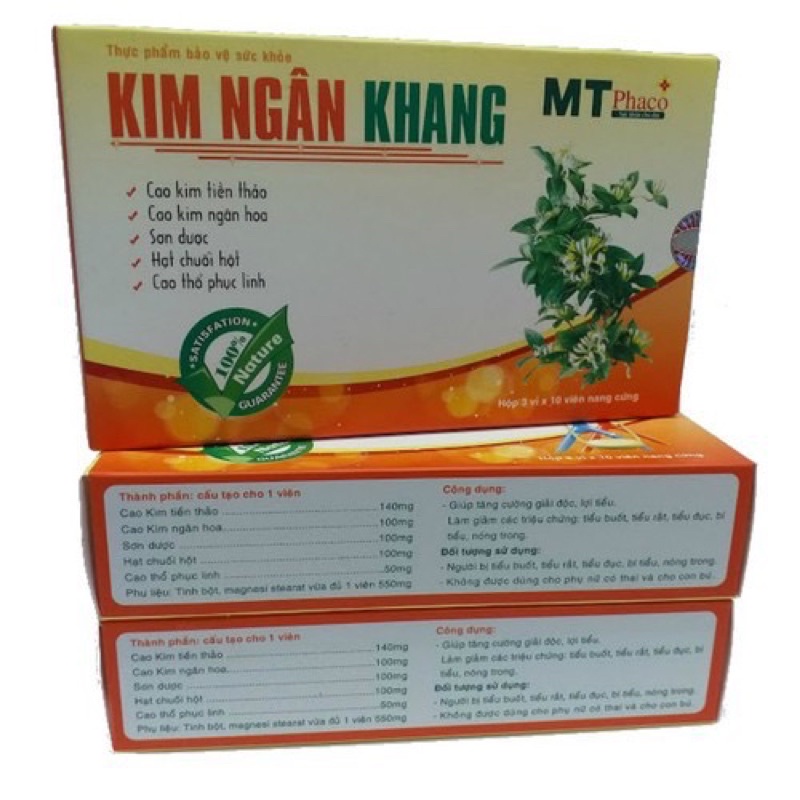 COMBO 1 LIỆU TRÌNH 6 HỘP KIM NGÂN KHANG [XOÁ TAN SỎI THẬN]