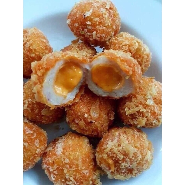 Khay viên tôm hải sản sốt phomai 500g