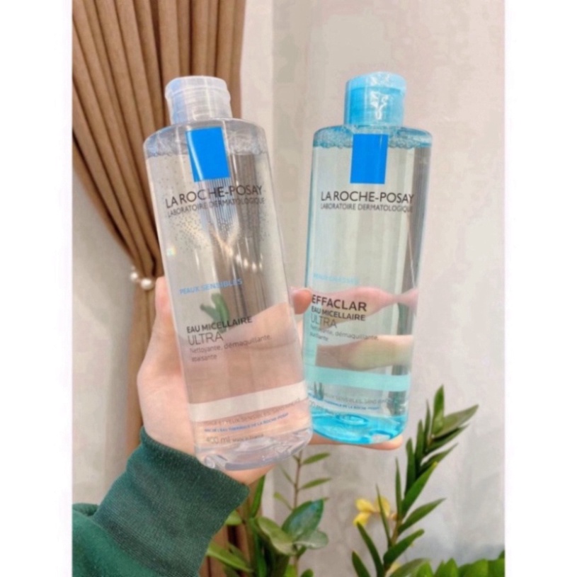 Nước tẩy trang La Roche Posay 400ml dành cho da dầu, da nhạy cảm, Senya Cosmetics