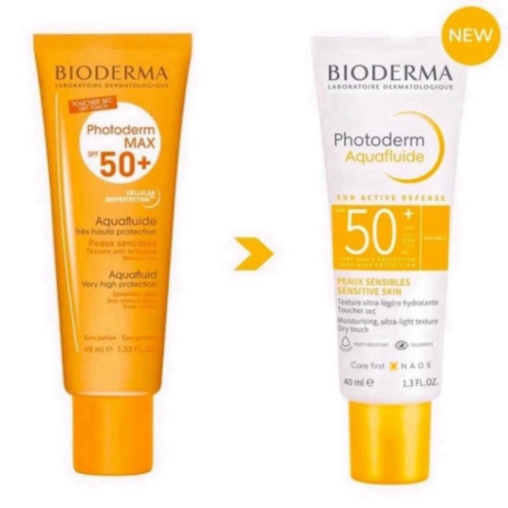 Kem Chống Nắng Bioderma Aquafluid Photoderm Max SPF50+ 40ml dành cho da dầu da mụn da nhạy cảm Senya Cosmetics