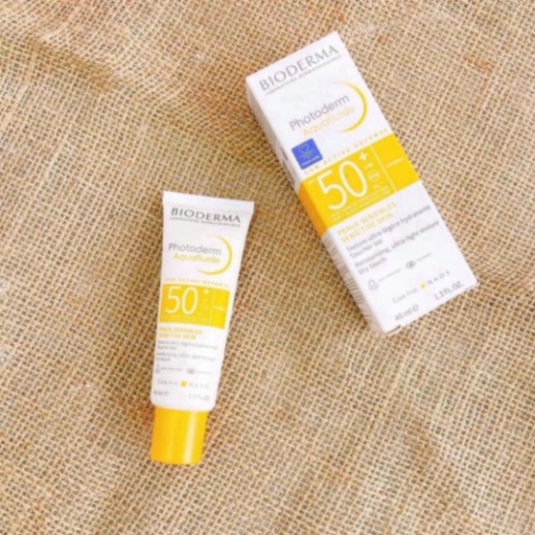 Kem Chống Nắng Bioderma Aquafluid Photoderm Max SPF50+ 40ml dành cho da dầu da mụn da nhạy cảm Senya Cosmetics