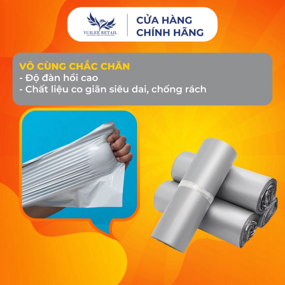 Túi Gói Hàng Niêm Phong Loại Dày 3 Lớp Siêu Dai Chống Nước Giá Rẻ VUILEE RETAIL