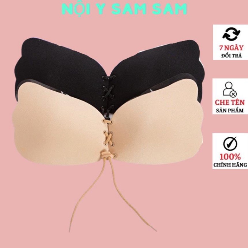 Áo Ngực Dán Không Dây Đệm Mút Mỏng Mặc Đầm SAM SAM Nâng Ngực Tạo Khe Dây Rút hàng loại 1