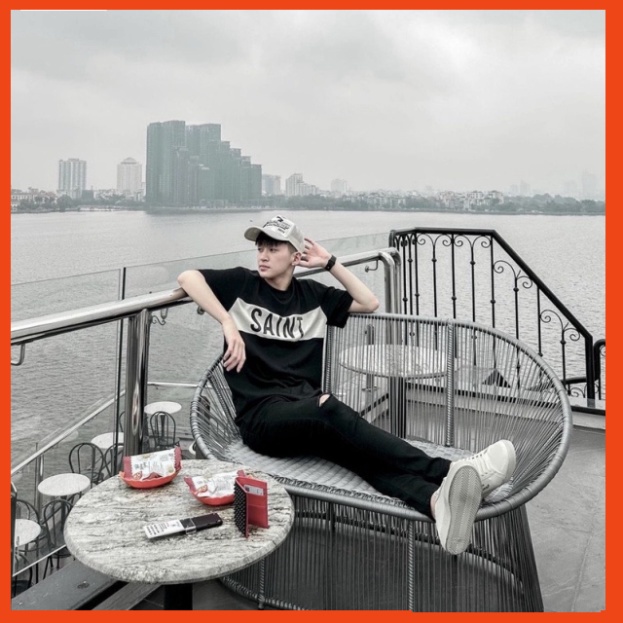 Áo Phông In Chữ SAINT  Áo Thun Nam Tay Lỡ Unisex Form Rộng Cao Cấp 100% Thấm Hút Mồ Hôi Hot Trend 2023 ABC | BigBuy360 - bigbuy360.vn