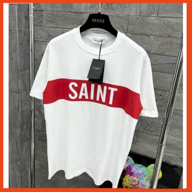Áo Phông In Chữ SAINT  Áo Thun Nam Tay Lỡ Unisex Form Rộng Cao Cấp 100% Thấm Hút Mồ Hôi Hot Trend 2023 ABC | BigBuy360 - bigbuy360.vn