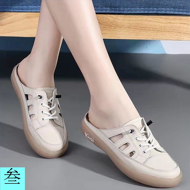 Giày Sục Đế Mềm Thoáng Khí Size Lớn 35-43 41 42 Thời Trang Mùa Hè Dành Cho Nữ