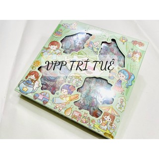 1 MIẾNG STICKER TEA TIME - VPP TRÍ TUỆ