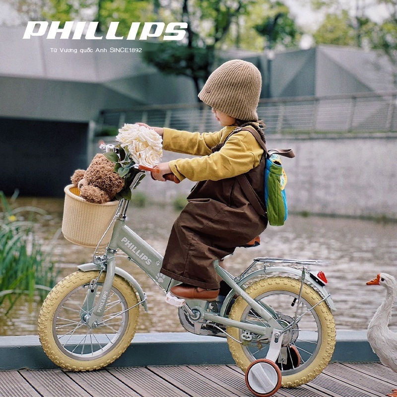 Xe đạp trẻ em  Có thể gập lại với bánh phụ