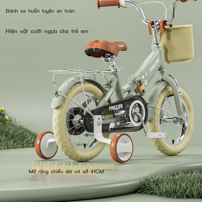Xe đạp trẻ em  Có thể gập lại với bánh phụ
