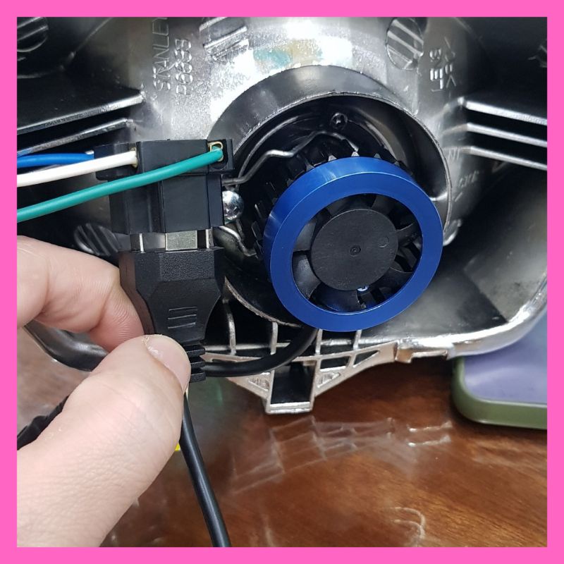 Bóng pha led bi cầu Mini T2 Light chân H4