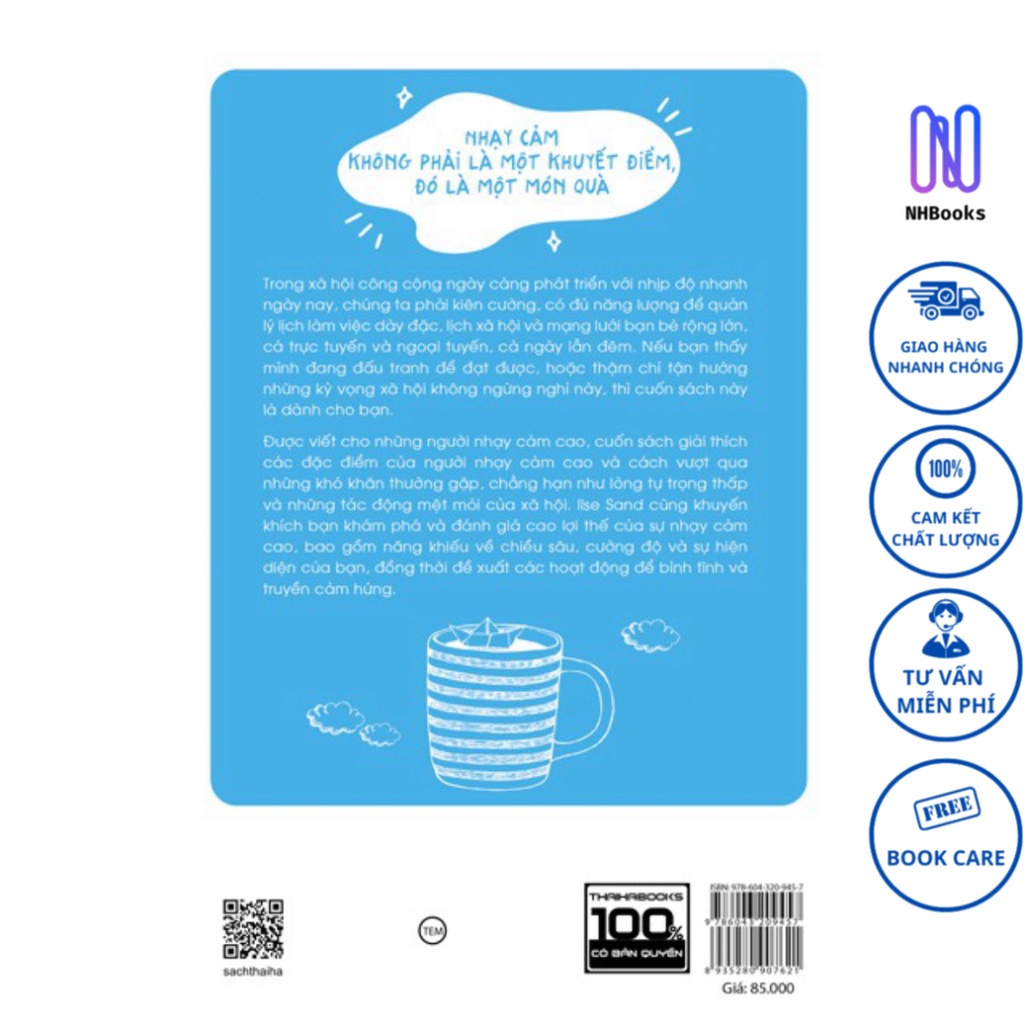 Sách - Người nhạy cảm trong thế giới vô cảm NHBOOK