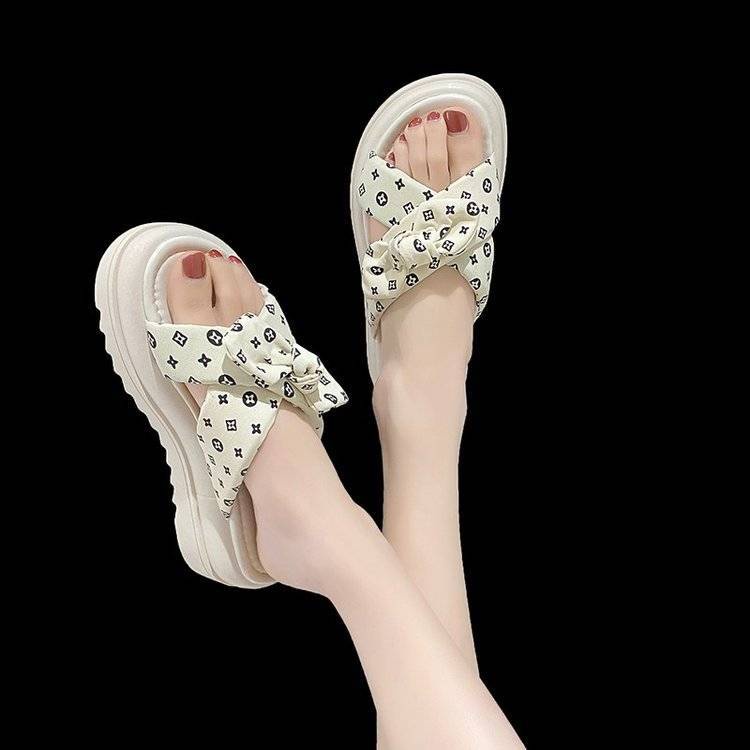 T Classy Dép Quai Ngang Đế Dày Thời Trang Mùa Hè Cao Cấp Cho Nữ