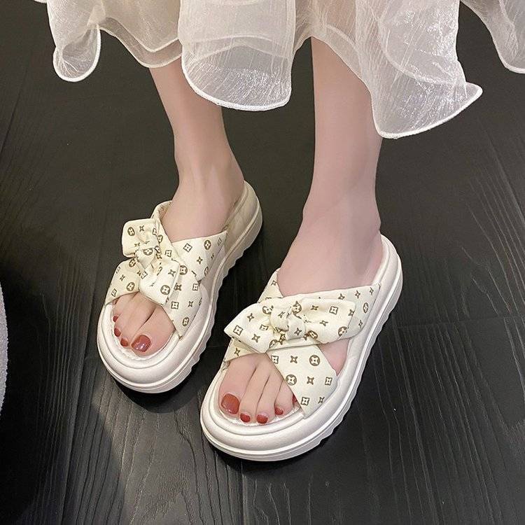 T Classy Dép Quai Ngang Đế Dày Thời Trang Mùa Hè Cao Cấp Cho Nữ