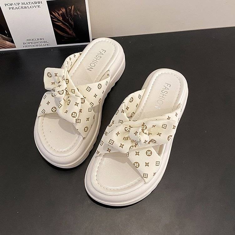 T Classy Dép Quai Ngang Đế Dày Thời Trang Mùa Hè Cao Cấp Cho Nữ