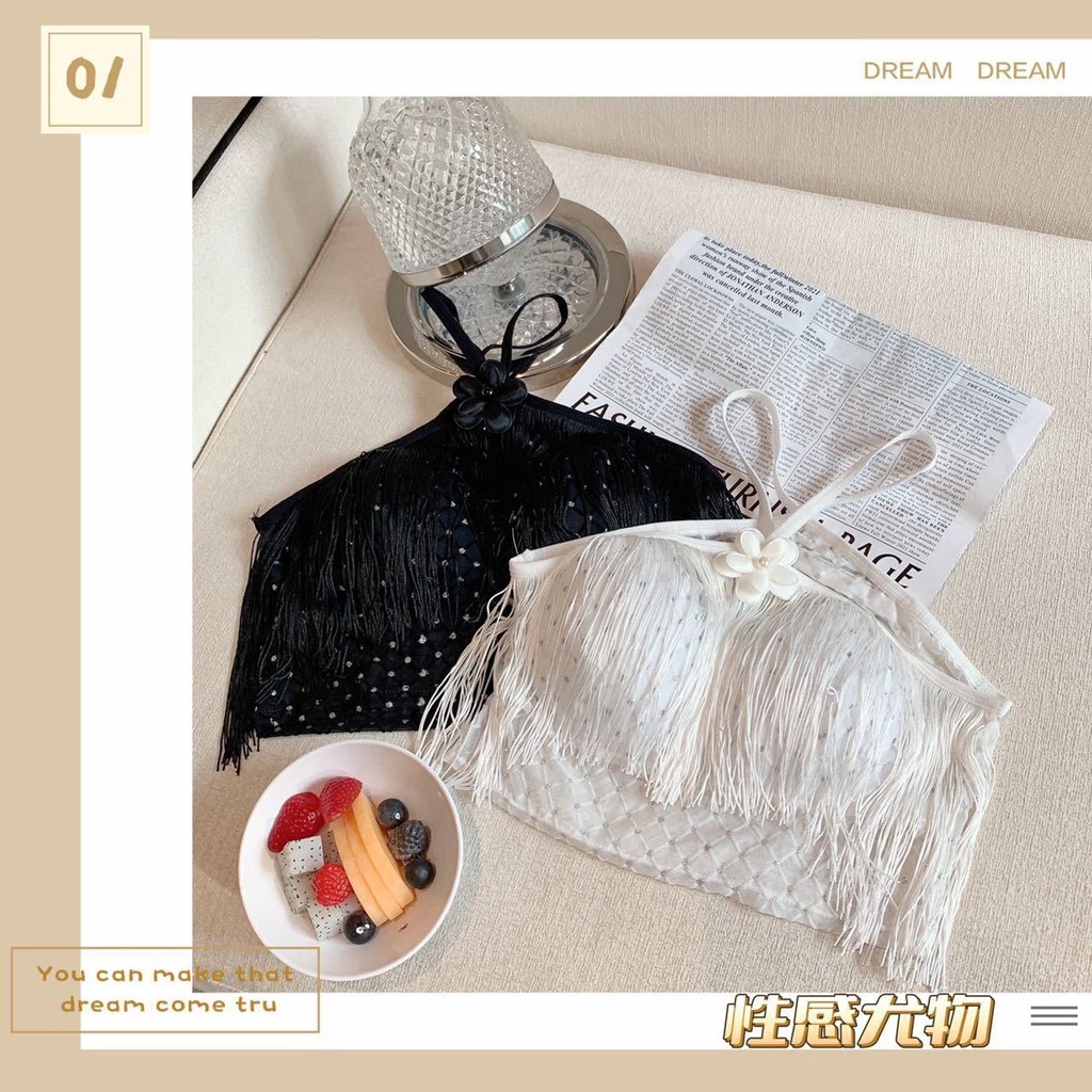 Jiashucheng Áo Ống Có Mút Đệm Ngực Chống Chói Thời Trang Quyến Rũ Cho Nữ