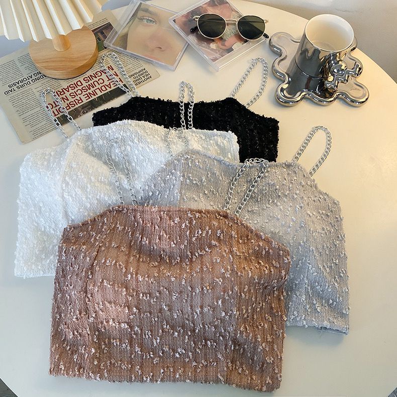 Jiashucheng Áo Lót Ren Có Đệm Ngực Bên Trong Chống Chói Lưng Đẹp Cho Nữ