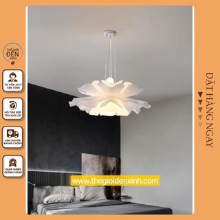 Đèn thả led hiện đại hình bông hoa kiểu dáng độc đáo