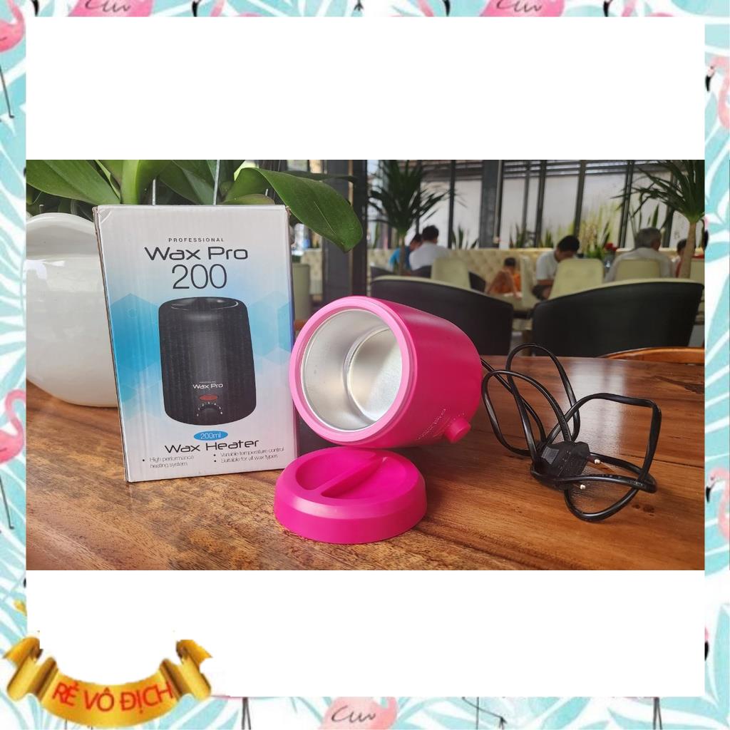 Nồi nấu sáp wax lông nóng pro 200 mini siêu gọn lòng nồi không chống dính nồi wax warmer nồi wax heater