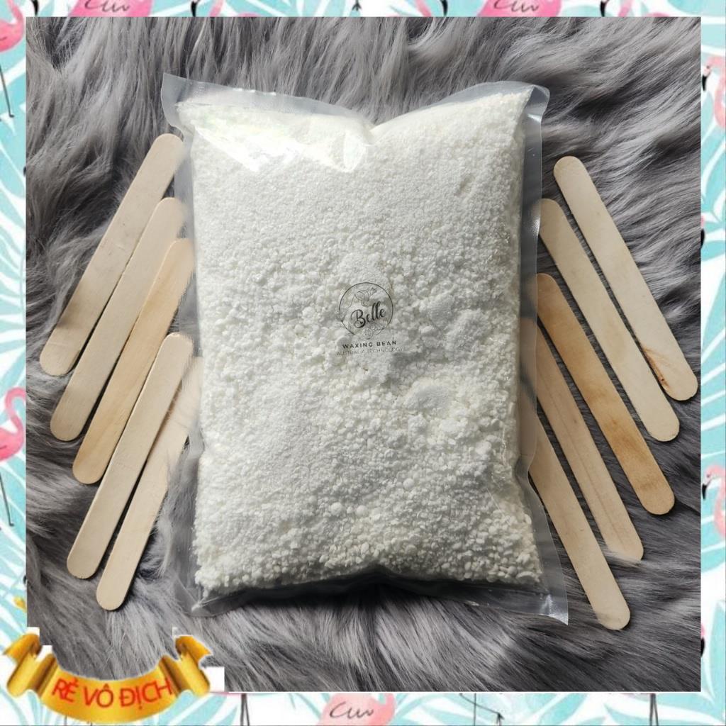 1kgSáp vụn sáp wax lông loại 1 sàng vụn tặng kèm que gỗ