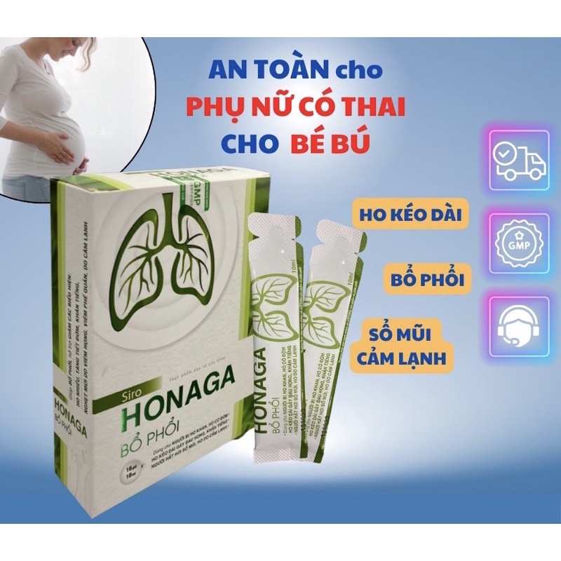 Honaga giúp bổ phế, bổ phổi, giảm ho, khản tiếng