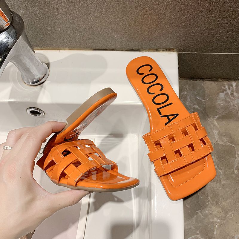 Dép Sandal Đế Bằng Mềm Nhẹ Thoải Mái Thời Trang Xuân Hè Phong Cách Hàn Quốc Cho Nữ