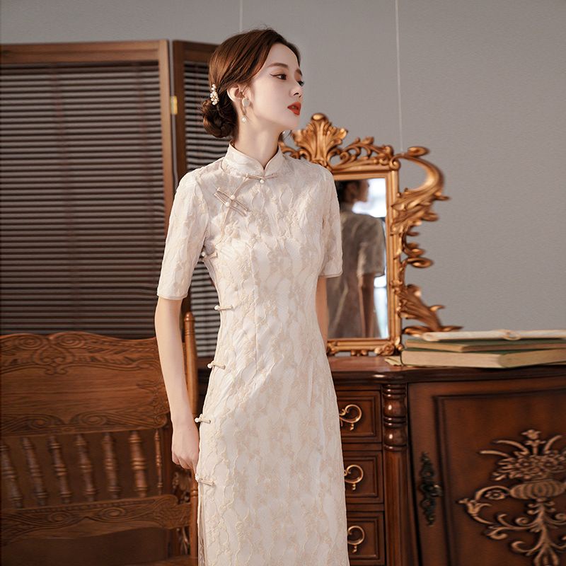 Mỗi ngày đều có thể mặc qipao trẻ tuổi thiếu niên Phong Cách cổ xưa của công chúng Trung Quốc vào năm 04.27