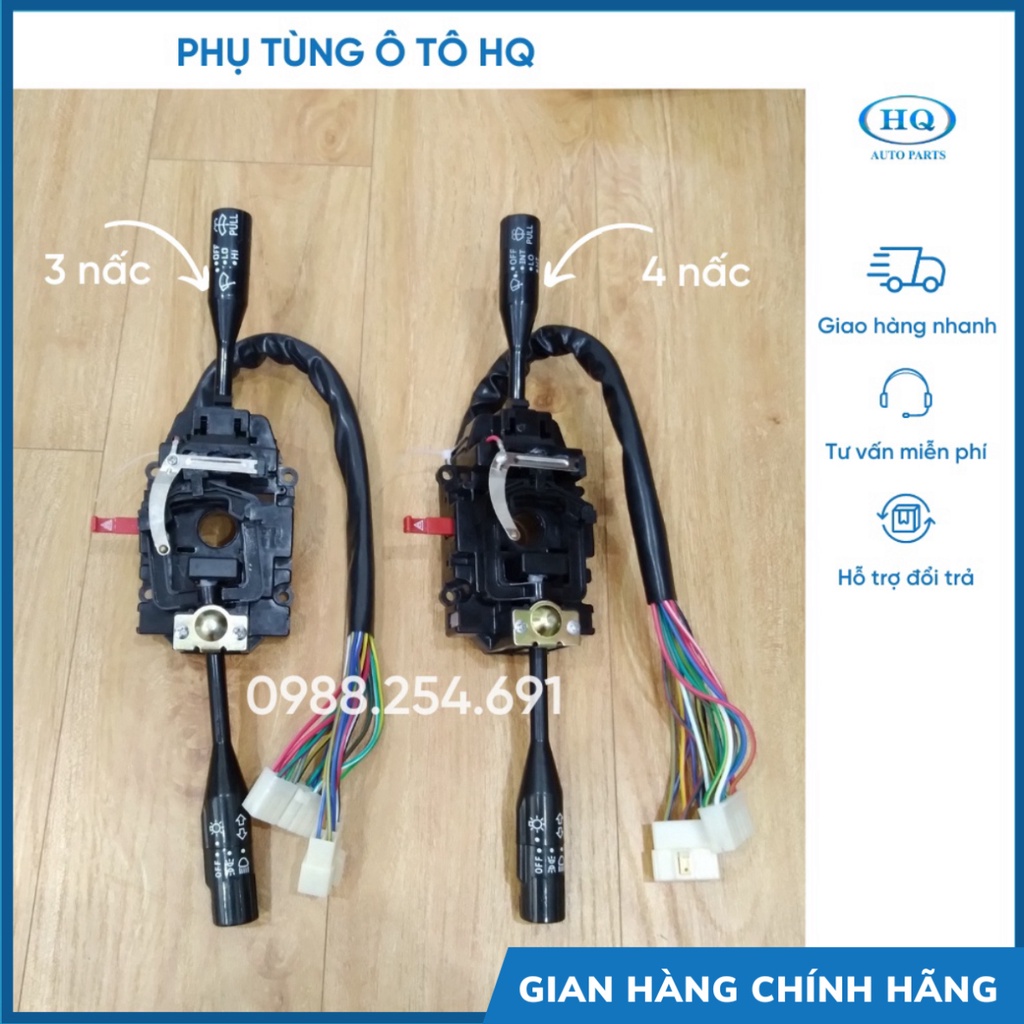 Công Tắc Pha Cốt Xe Suzuki Carry 500kg, Suzuki Carry 7 chỗ (Su cóc), Thaco 750, Vinaxuki, xe 500kg - phụ tùng chính hãng