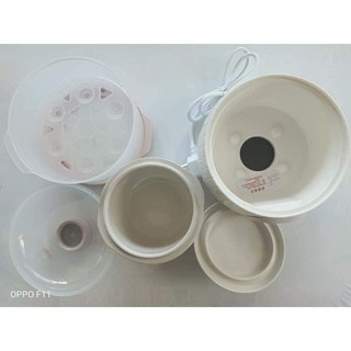 [CHÍNH HÃNG]NỒI NẤU CHÁO CHẬM BEAR 0,8 VÀ 1,6L