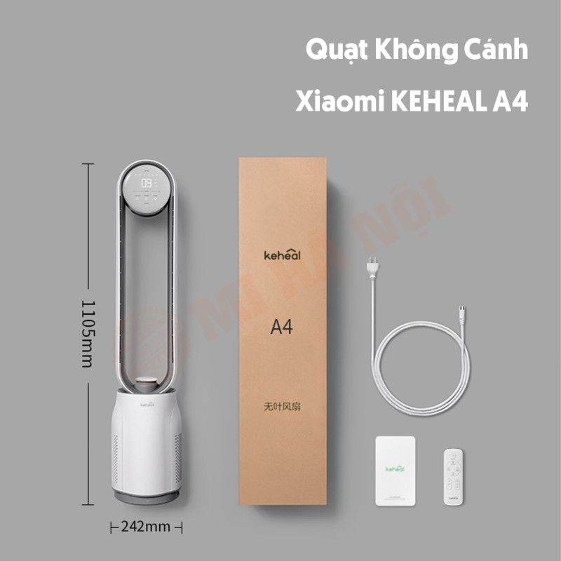 QUẠT KHÔNG CÁNH XIAOMI KAHEAL A4_ BẢO HÀNH 1 NĂM