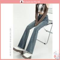 Qu N jean Ng L ng Th / Th Cho N Quần jean Dài Dáng Ôm Ống Loe Micro Lưng Cao Mỏng Co Giãn Đa Năng Thời Trang Mới Dành Cho Bạn Nữ