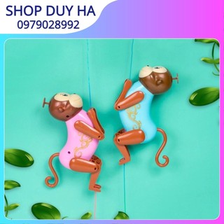 Đồ chơi khỉ leo dây vô cùng hài hước mới lạ cho bé, khỉ leo dây vui nhộn