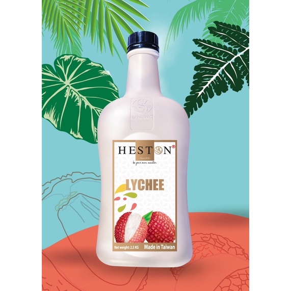 Syrup HESTON Đài Loan 2.5KG