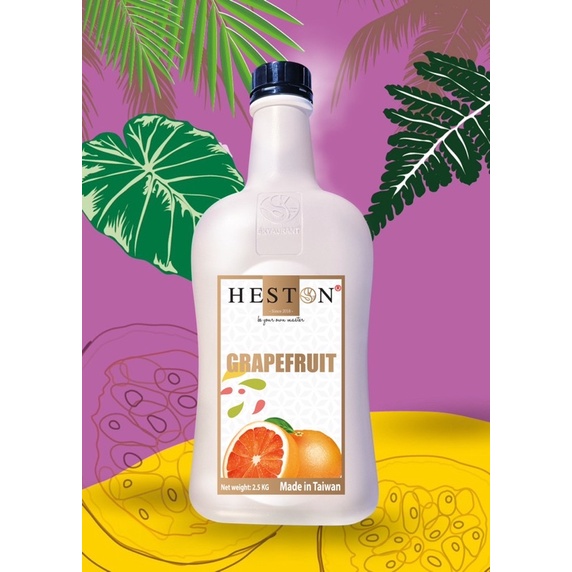 Syrup HESTON Đài Loan 2.5KG