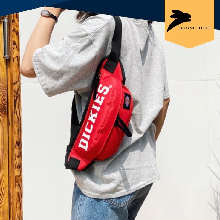 Túi bao tử đeo chéo Dickies ✅FREESHIP ✅ Túi đeo bụng mini thời trang nam nữ | Dickies Ver3
