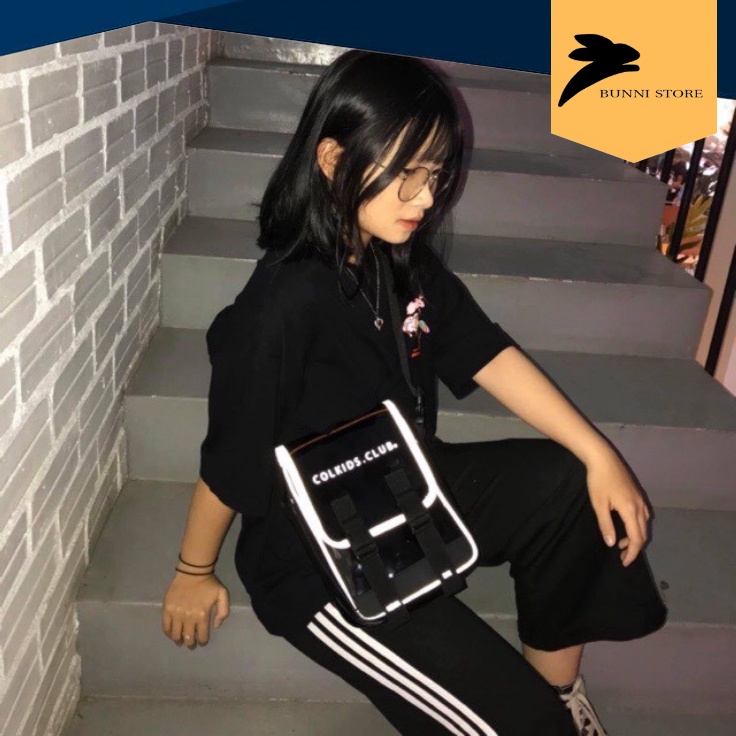 Túi đeo chéo mini phản quang Colkids Club | Túi Đeo Chéo Nam Nữ Unisex |Túi Đeo Chéo Rẻ Style