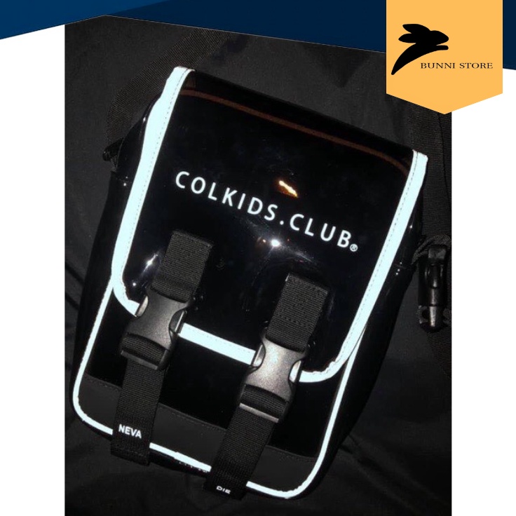 Túi đeo chéo mini phản quang Colkids Club | Túi Đeo Chéo Nam Nữ Unisex |Túi Đeo Chéo Rẻ Style