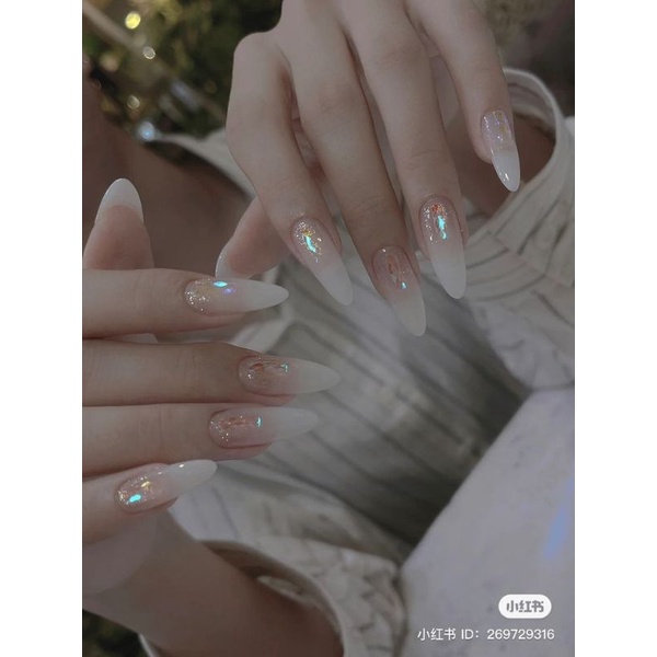 Nail box thiết kế omber- kèm keo