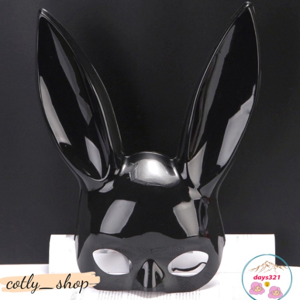 Mặt nạ hòa mình thỏ BUNNY tai dài giành cho nữ và nam hacker