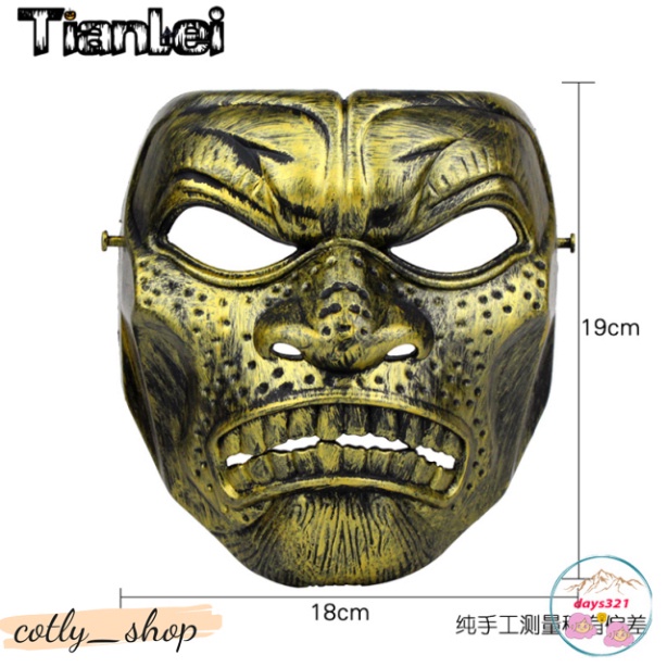 Mặt Nạ binh lực truyền thống Cho Nam Movie Sparta 300 dịp halloween hacker