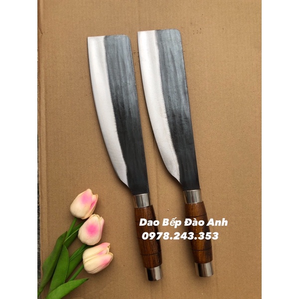 Dao chặt gà vịt chuẩn nhíp xe - dao làng rèn