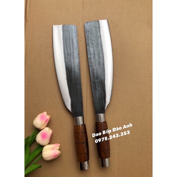 Dao chặt gà vịt chuẩn nhíp xe - dao làng rèn