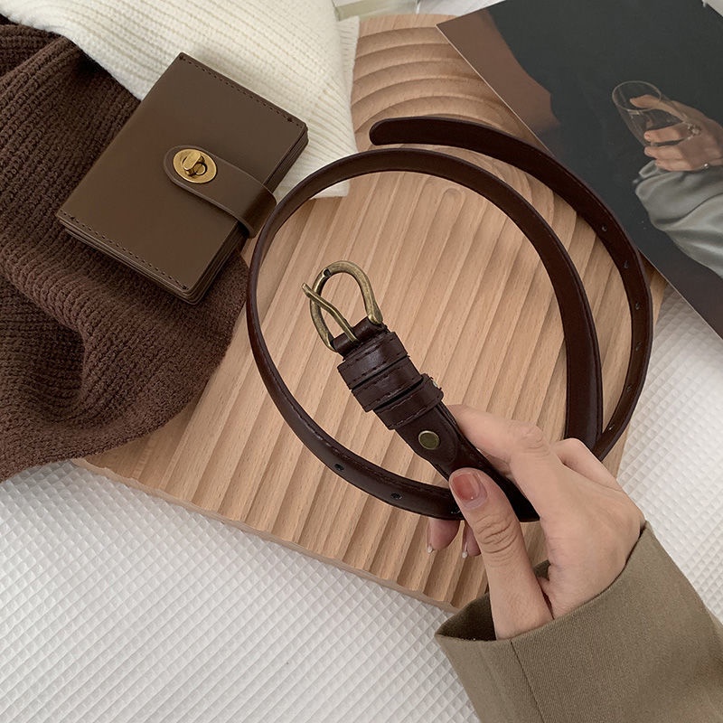 Thắt Lưng Thiết Kế Đơn Giản Thời Trang Mùa Hè Dành Cho Nữ