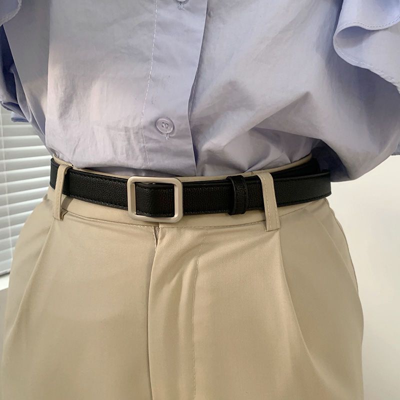 Thắt Lưng Không Xốp Kiểu retro Đơn Giản Thời Trang Mùa Hè Cho Nữ