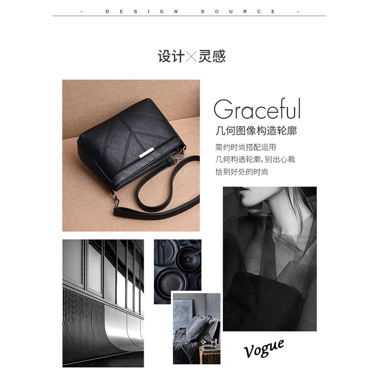 Túi Xách Da Nhiều Ngăn Thời Trang Mới 2023 Dành Cho Phụ Nữ Trung Niên