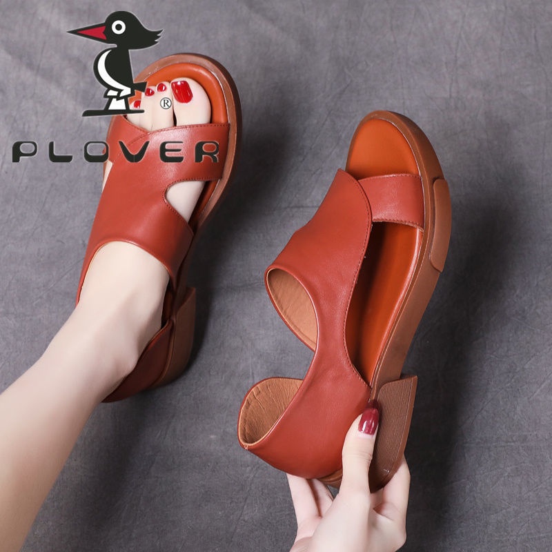 Giày Lười Đế Mềm Phẳng Hở Ngón Mùa Hè 2022 Phong Cách Cổ Điển Cho Nữ