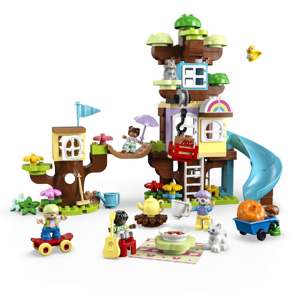 Đồ Chơi Lắp Ráp Ngôi Nhà Trên Cây 3 Trong 1 LEGO DUPLO 10993 (126 chi tiết)