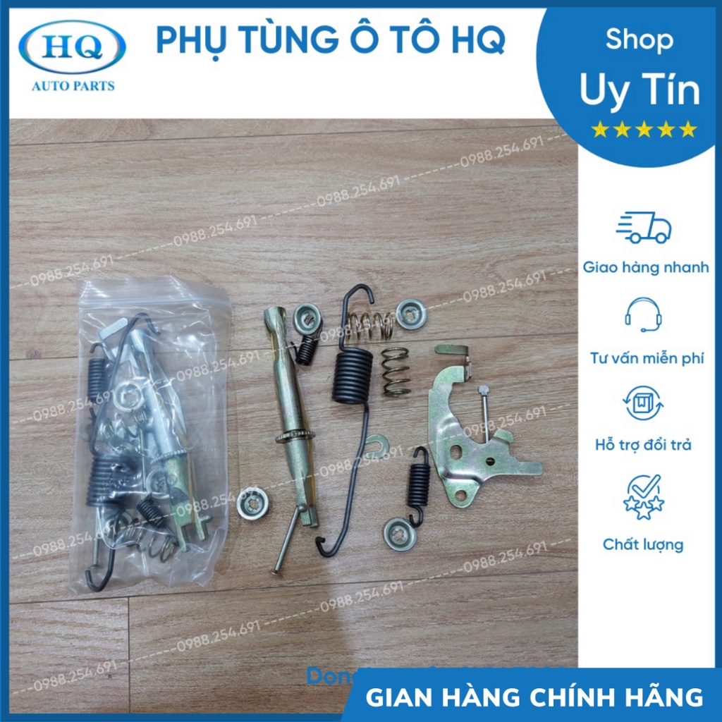 Bộ tăng phanh xe Dongben tải, SYM T880 (1 bộ 2 bánh sau) - phụ tùng chính hãng