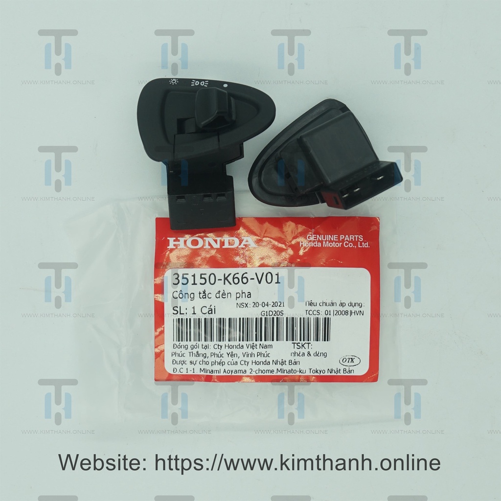 Nút đèn Airblade 2016 Honda VN _ 35150K66V01
