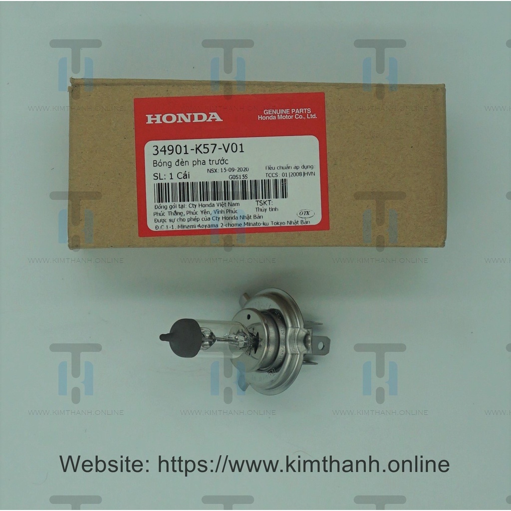 Bóng đèn 12V 35/35W Airblade 2013 Honda VN _ 34901K57V01