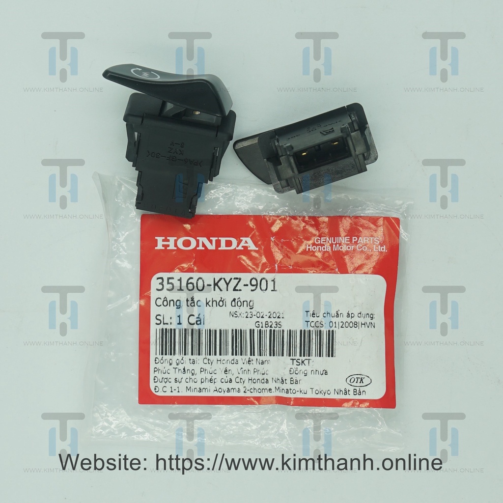 Nút đề - KYZ Airblade 2013 Honda VN _ 35160KYZ901